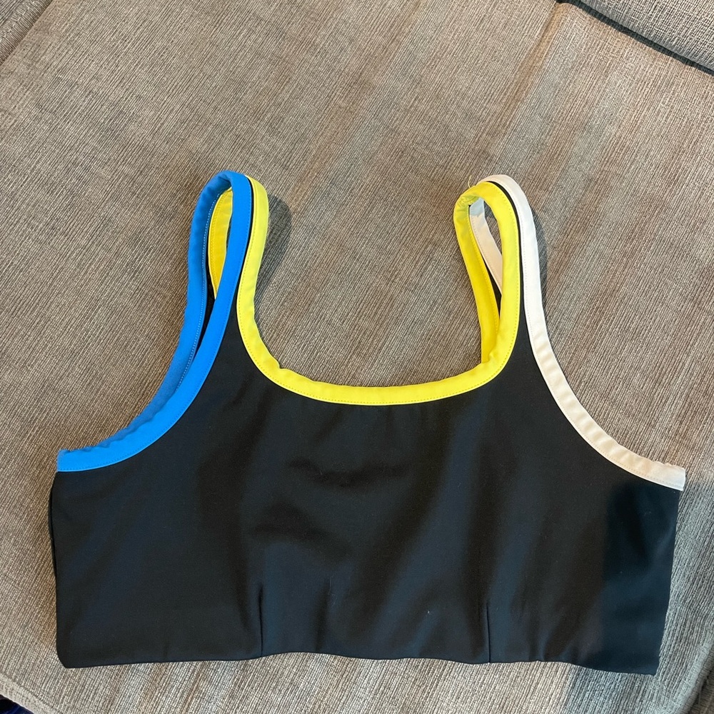 SPORTS BRA BLACK SPLIT 59